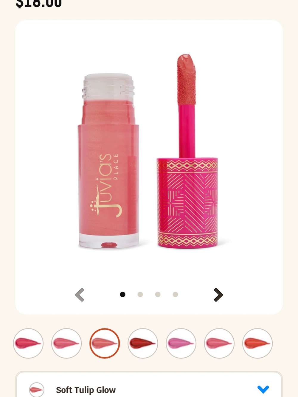 Juvia's Place Soft Tulip Glow Liquid Blush - Pink Coral Peach